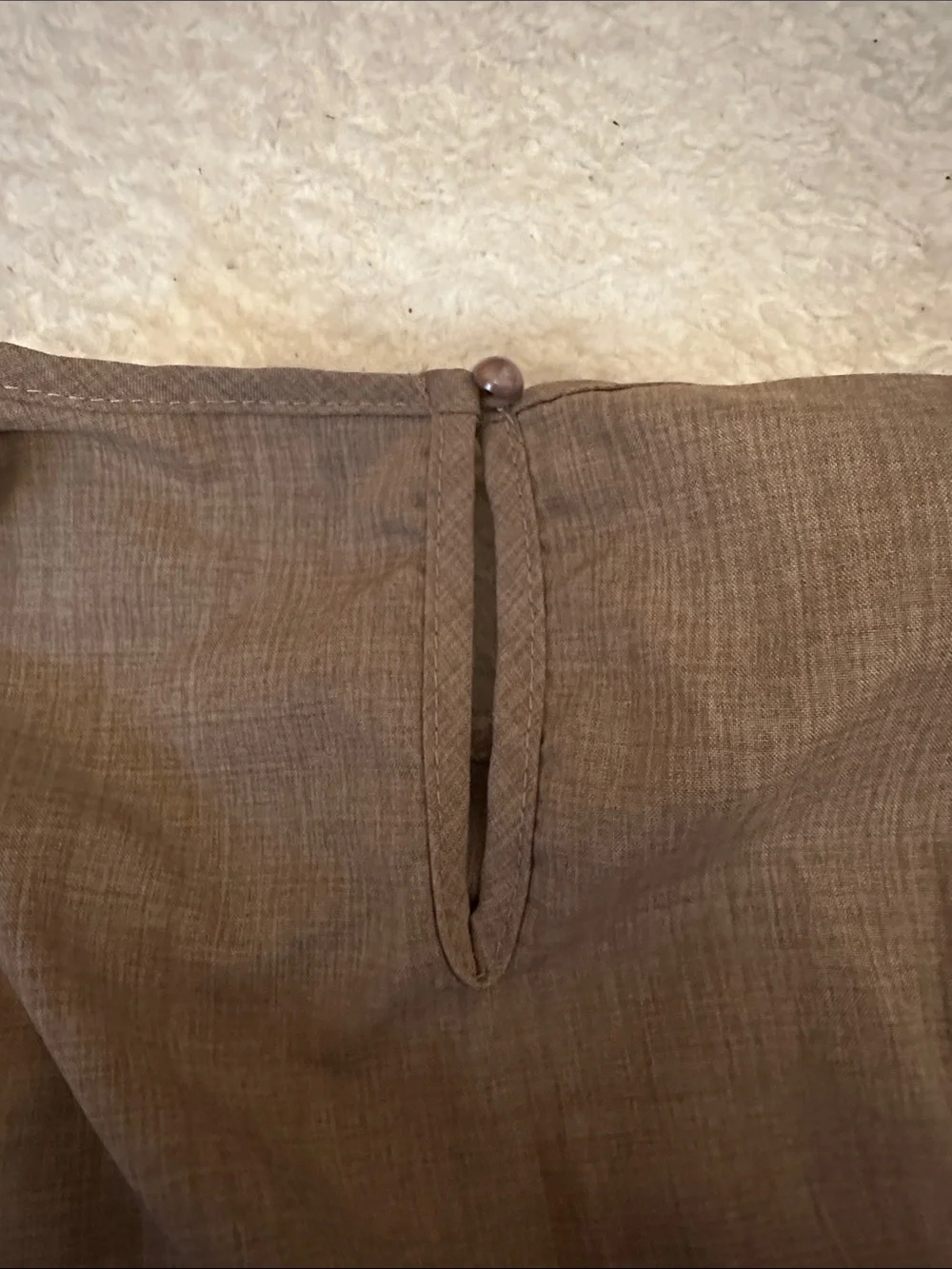 NWOT Two-Piece Wide-Leg Pants Set in Brown - Picture 3 of 4
